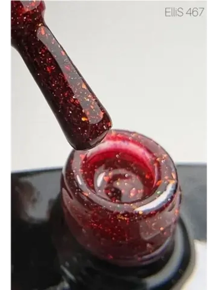 ElliS Disko Yukki 467 светоотражающий гель-лак,10мл