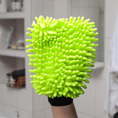 Двусторонняя варежка для уборки (Цвет: не задано)