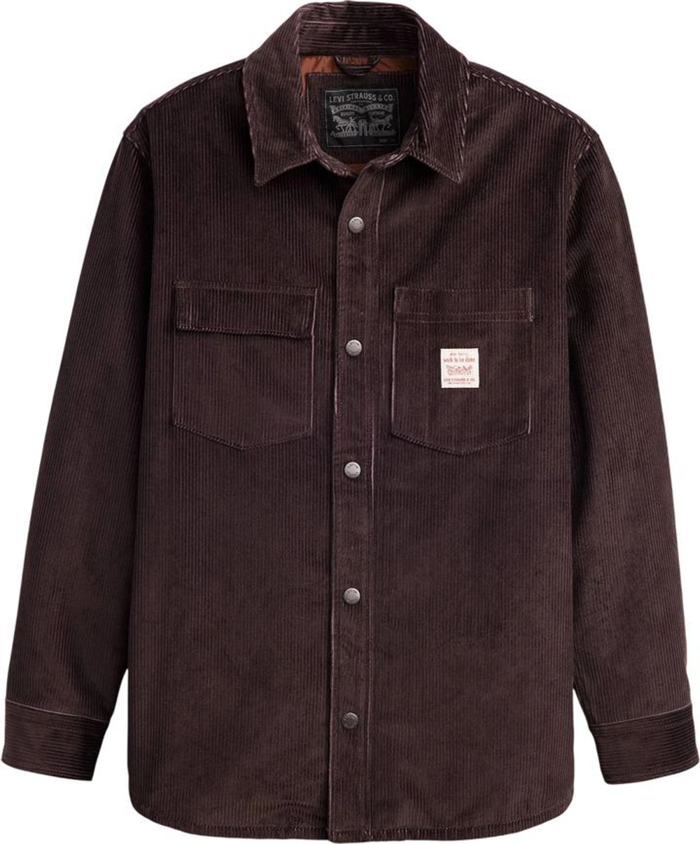 Рубашка Levis TELEGRAPH OVERSHIRT BROWNS
