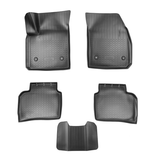 Ковры в салон Norplast/Unidec для Cadillac XT4 (2018-)Полиуретан,Черный,5 штук арт.NPA11-C10-810
