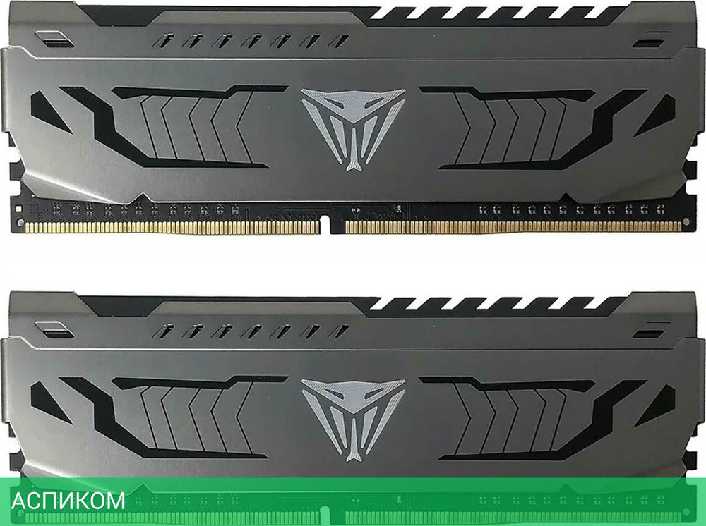 Оперативная память Patriot Viper Steel 2x32GB DDR4 PC4-25600 (PVS464G320C6K)