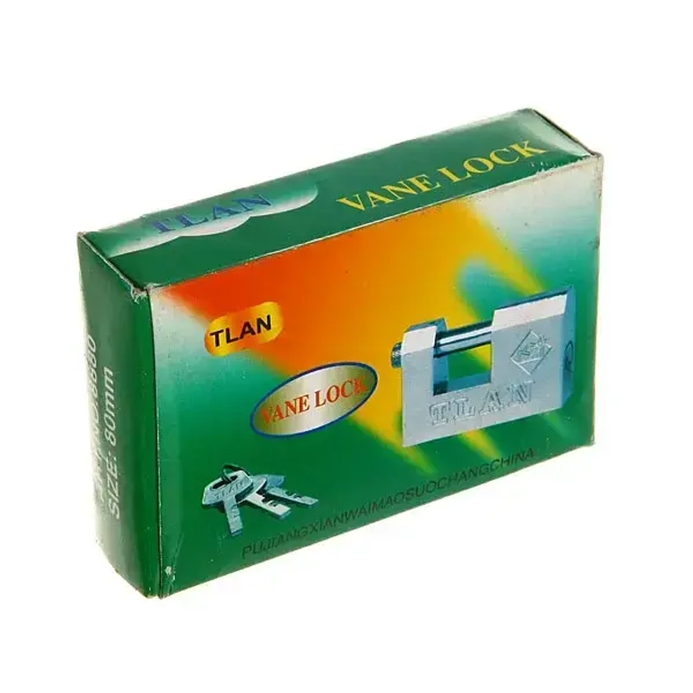 Замок навесной TLAN TLG01 80 гаражный