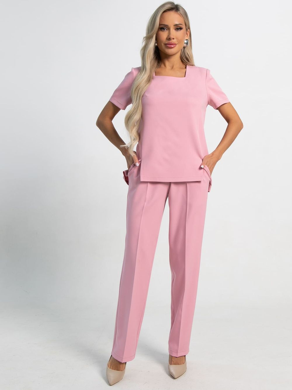 Костюм Соблазн (пыльно-розовый) К15445-19М LT Collection