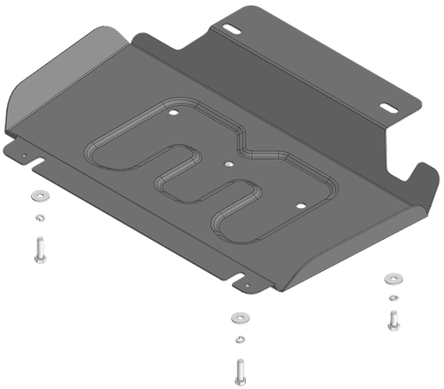Защита стальная 2 мм двигателя для Foton Tunland G7 Motodor.77504