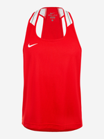 652861-657 МАЙКА (бел) БОКСЕРСКАЯ NIKE BOXING TANK