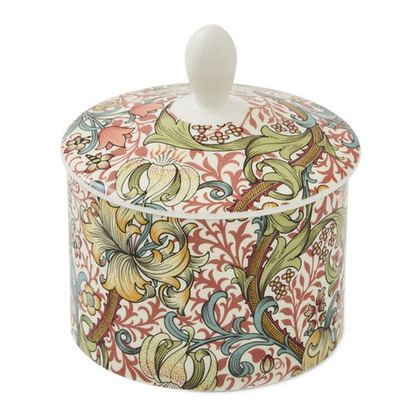 Сахарница Spode Моррис и Ко Золотая лилия 280 мл, фарфор, п/к