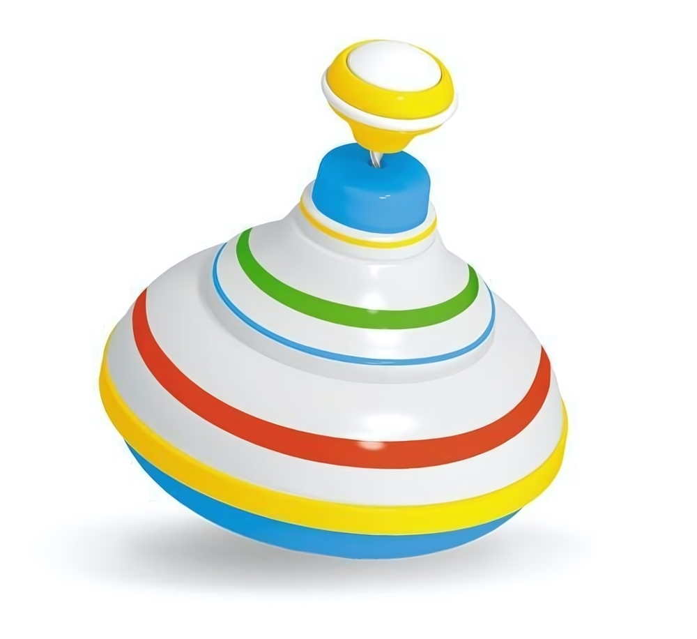 Юла малая с музыкой 12см (Стеллар)