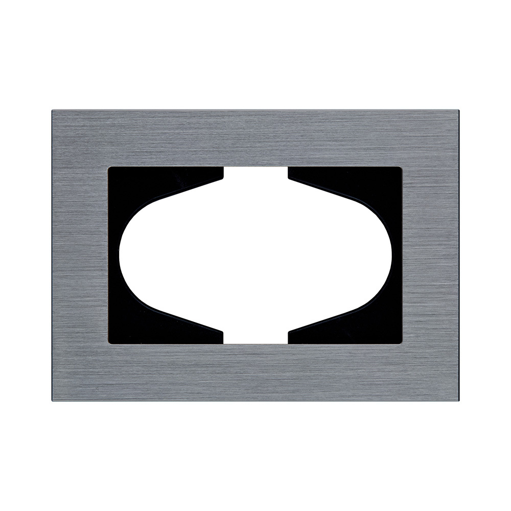 Рамка для двойной розетки, серый Kollinger Reflex AL RA120GY