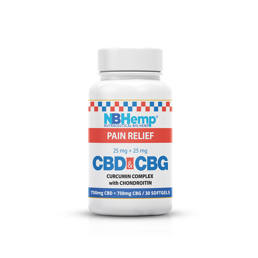 NBHemp - CBD & CBG Pain Relief 60 softgels