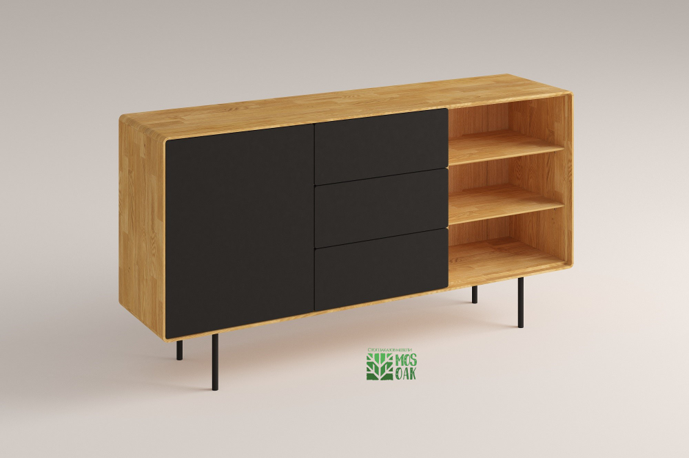 Комод Киото 3.1.3 из массива дуба