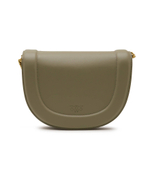 Кожаная сумка через плечо ROUND CLICK CLASSIC VITELLO MO Pinko - серый(101510 A0QO)