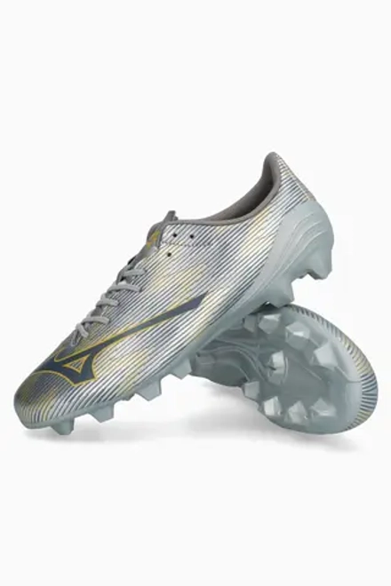 Бутсы Mizuno Alpha Select FG - серебряный