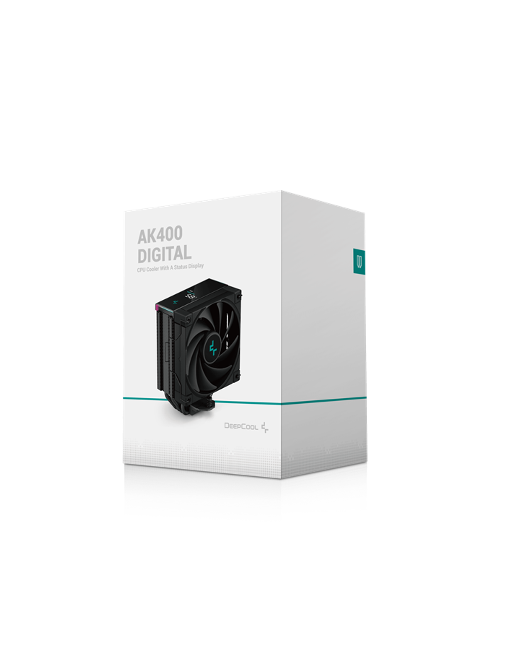 DEEPCOOL AK400 DIGITAL LGA1700/1200/115X/AM5/AM4 (18шт/кор, TDP 220W, PWM, Fan 120mm, 4 тепл. трубки, черный) RET