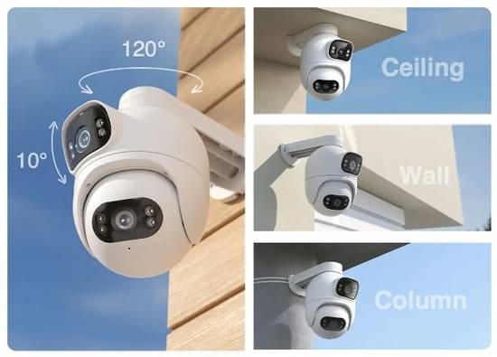 IP камера Xiaomi IMILAB Outdoor Security Camera 2K EC6 Dual (CMSXJ68A)