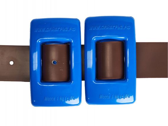 Ремень для грузов марсельский C4 Carbon Marseillaise коричневый с пластиковой пряжкой