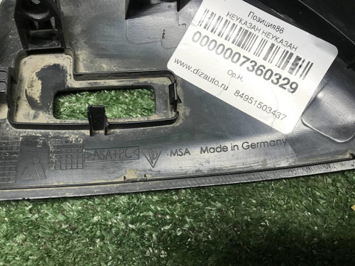 Накладка зеркала правая Porsche Cayenne 958 14-18