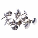 Кнопки канцелярские STAFF "Manager", металлические, никелированные, 10 мм, 50 шт., в картонной коробке, 225286