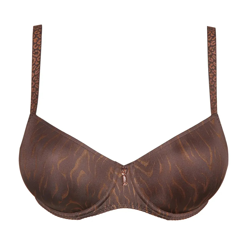 PRIMADONNA Twist Penn Station Бюстгальтер-балконет, коричневый