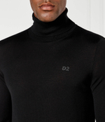 Хлопковый гольф Dsquared2 - черный(S74HA1440 S18310)