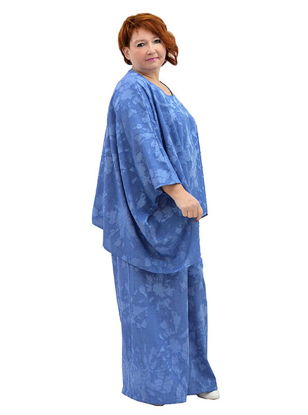 Широкие брюки из вискозы Муза