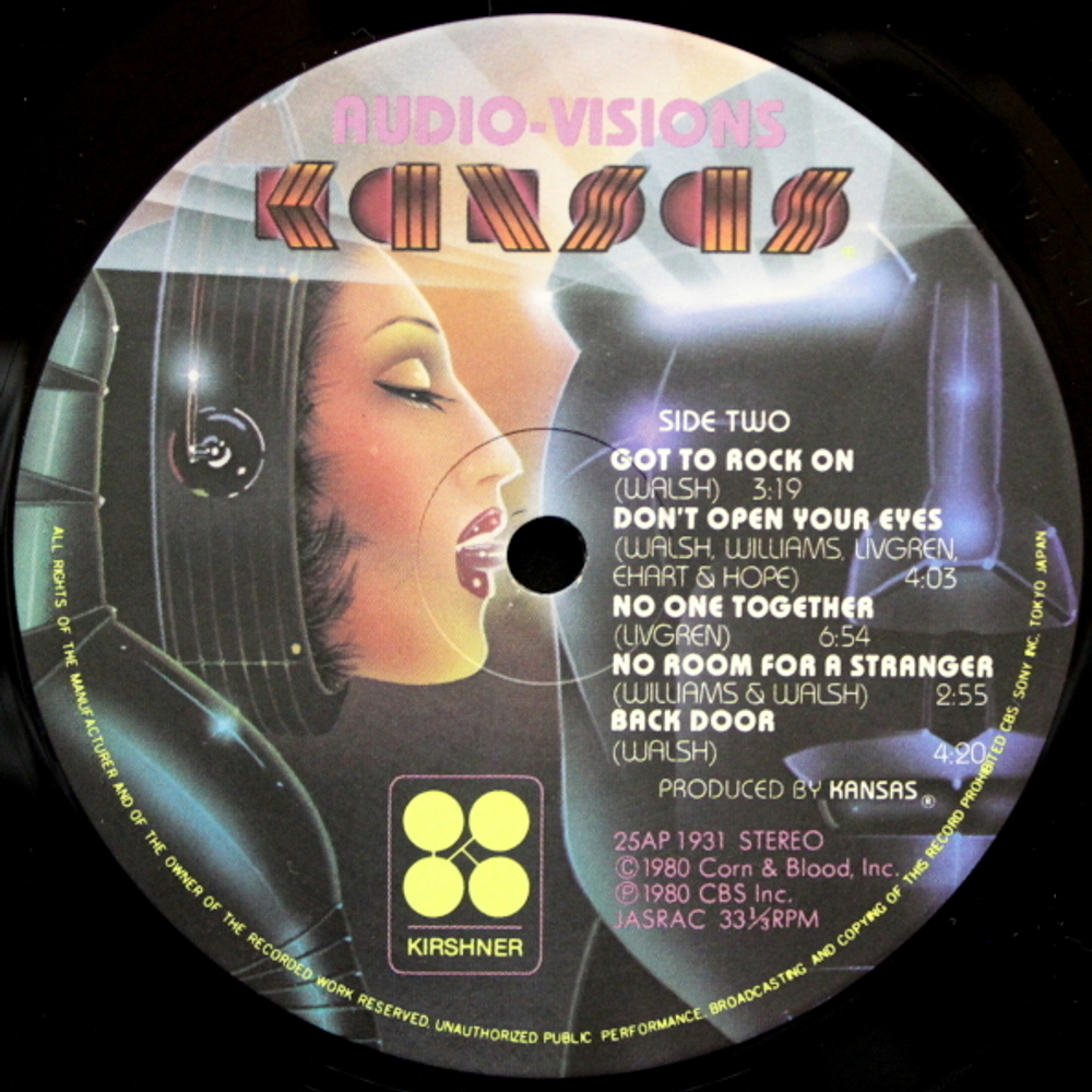 Kansas / Audio-Visions (LP)