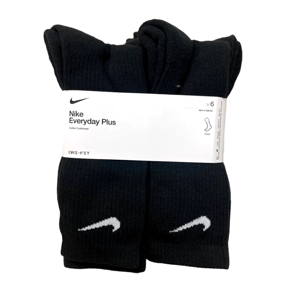 Носки NIKE Y NK EVERYDY CUSH CREW 6PR (38-42)