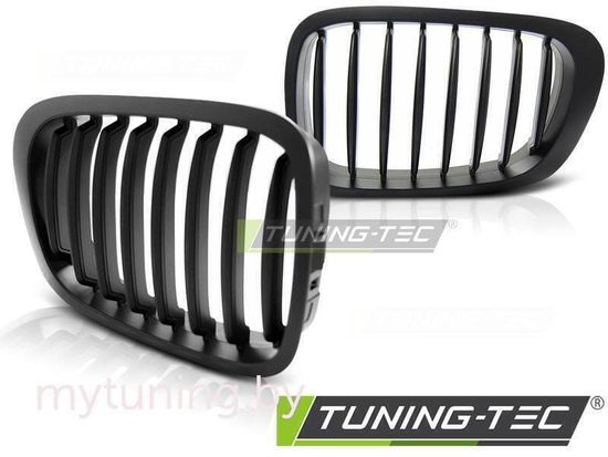 Решетка (ноздри) радиатора BLACK для BMW 3 E46 coupe