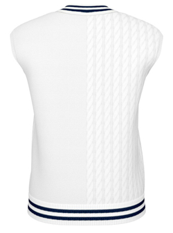 Женская теннисная жилетка Head Performance Capsule Pullunder - White