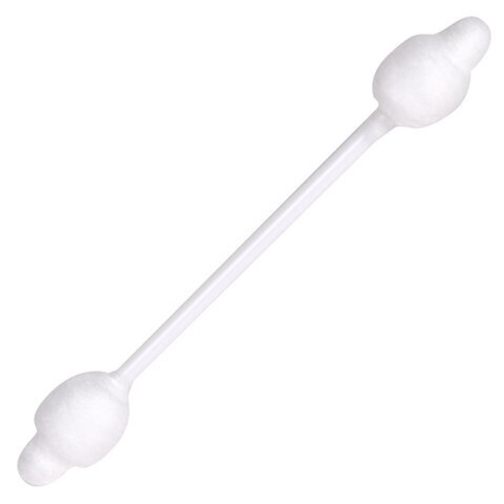 Ватные палочки детские 50 шт., с ограничителем, ЗОЛОТОЙ ИДЕАЛ, 100% хлопок, 116532