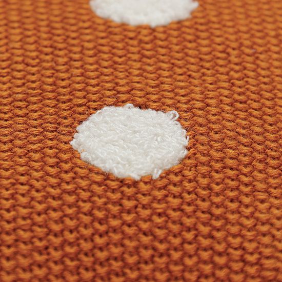 Подушка вязаная classy gingerbread из коллекции new year essential, 40х50 см