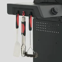 Газовый гриль Primeliner Weekend 3B, 5 горелок, чёрный (комплектация Deluxe)