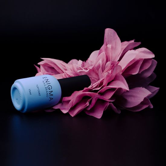 Топ с шиммером Silver Top ENIGMA 15 мл. Серебро