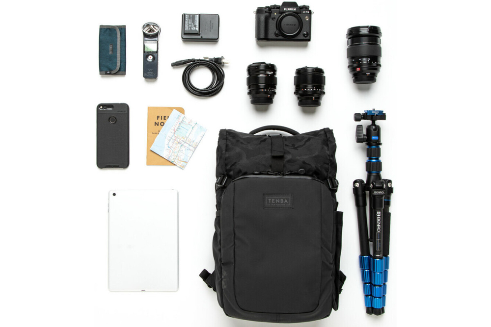 Рюкзак Tenba Fulton v2 16L чёрный / камуфляж All WR