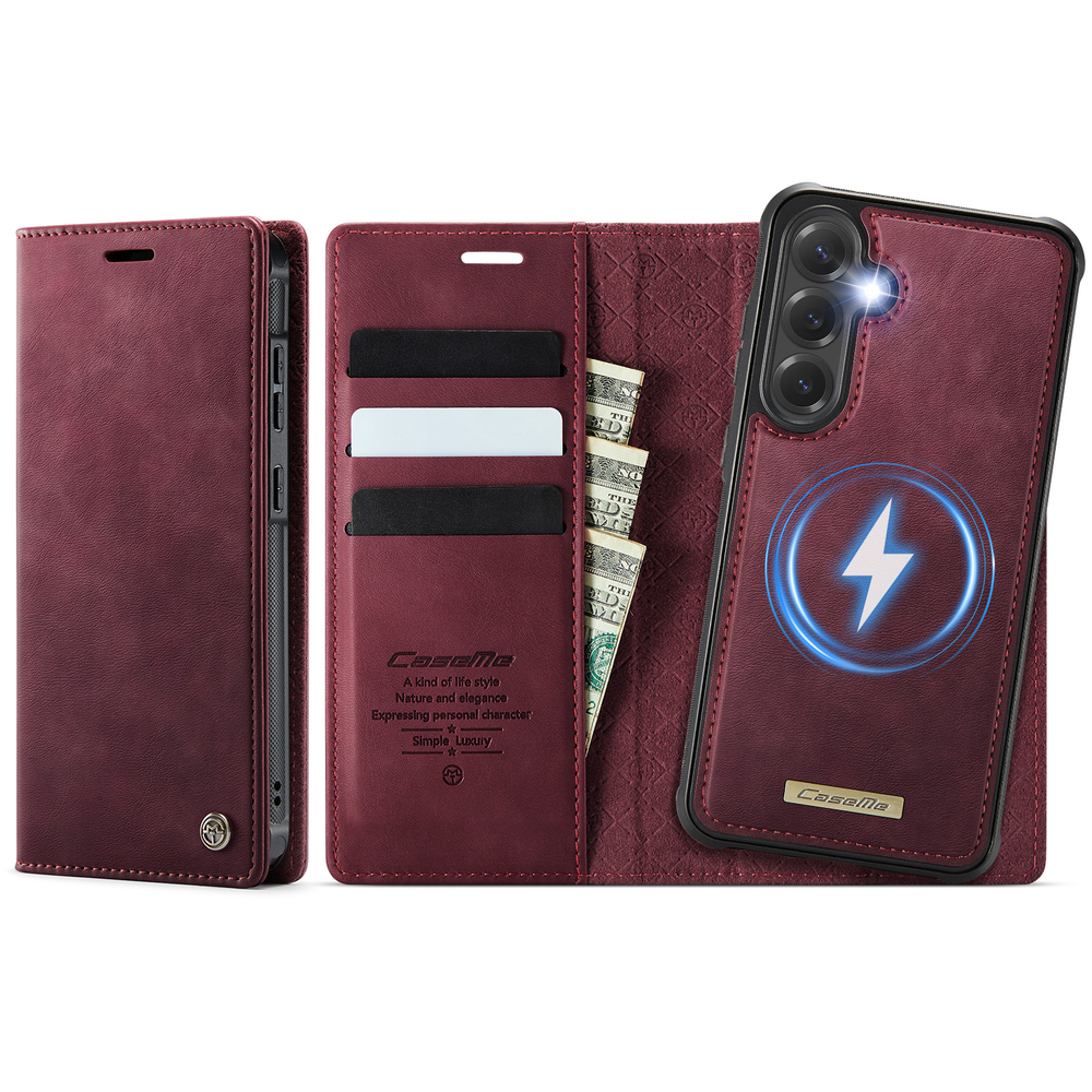 Чехол-кошелек CaseMe 2 in 1 MagSafe Samsung Galaxy S26+