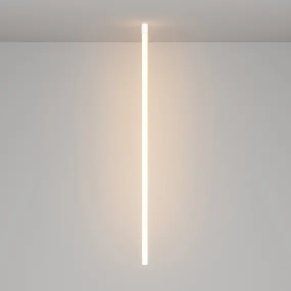 Набор для вертикального накладного монтажа круглого неона 360° D25 белый Led Strip 20313
