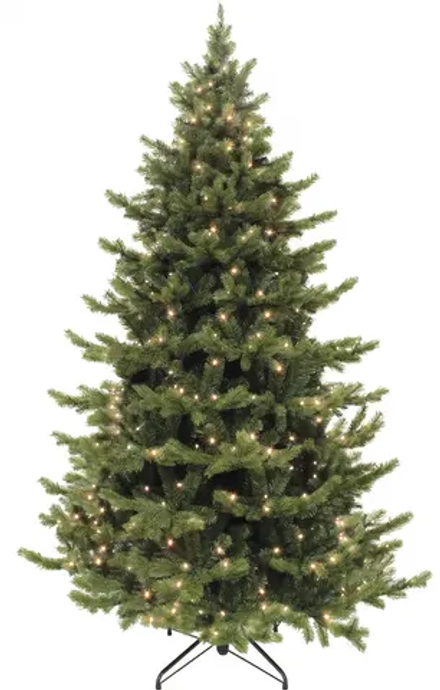 Елка Шервуд Премиум с лампами 600 см., 3728 LED ламп, литая хвоя+пвх,Triumph Tree (73152)