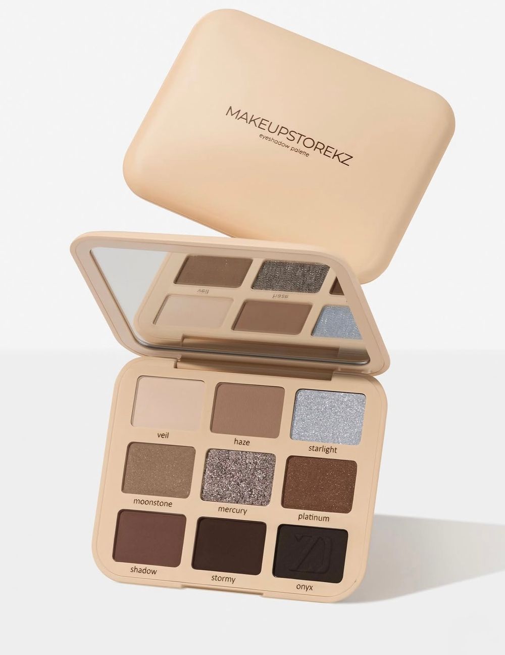 Палетка теней MAKEUPSTOREKZ Eyeshadow Palette - GREY