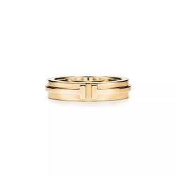 Кольцо из жёлтого золота, Tiffany💠Narrow ring T
