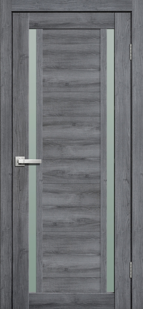 Межкомнатная дверь Lite Doors L23 Дуб стоунвуд 3D