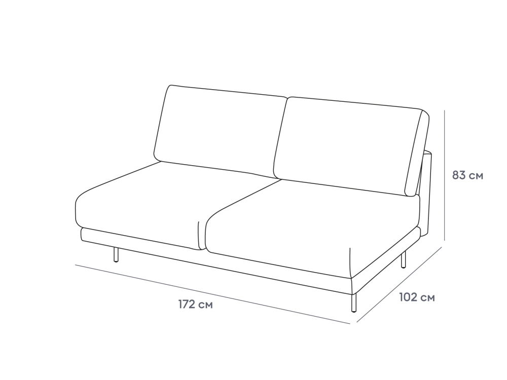 Модуль центральный Ricadi 1700