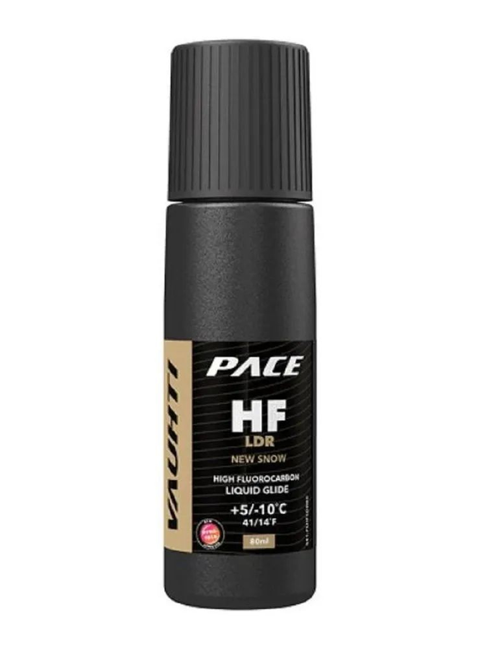 Жидкая мазь скольжения VAUHTI PACE HF LDR, (+5-10 C), 80 ml