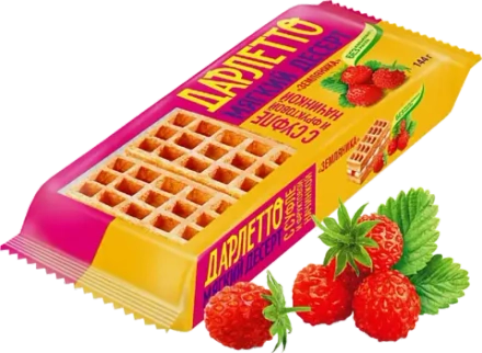 Десерт Мягкий с суфле и фруктовой начинкой земляника Дарлетто 144г