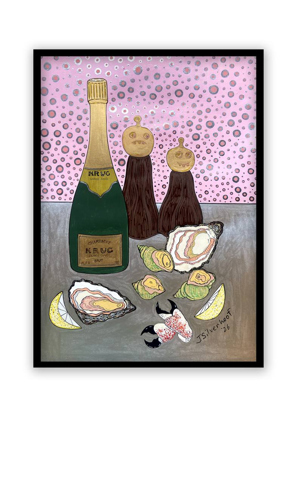 SILVERHOOF JULIA КАРТИНА "OYSTER"