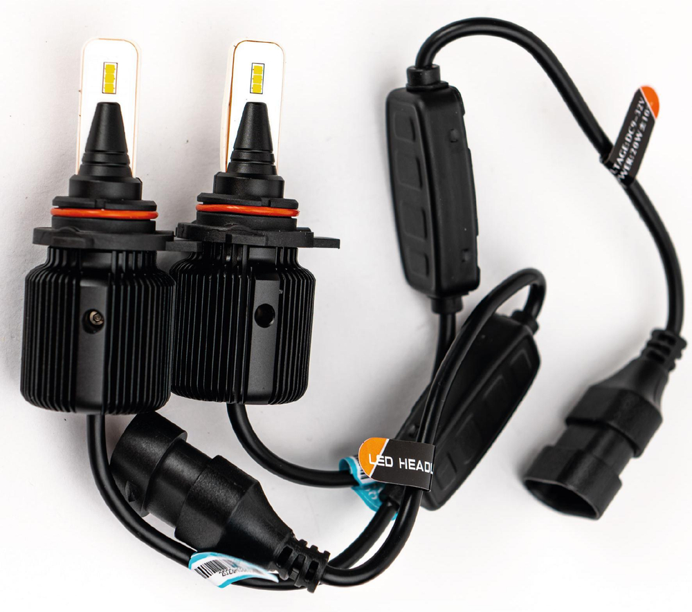 Лампа LED HB3 6000K 12/24V 3000Lm A1 (к-т 2ед.)