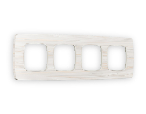 OF940304 Рамка OMEGA Opera (Бежевый мрамор) 4-ая