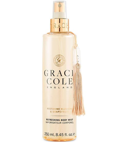 Цветок нектарина и грейпфрут спрей для тела, Grace Cole