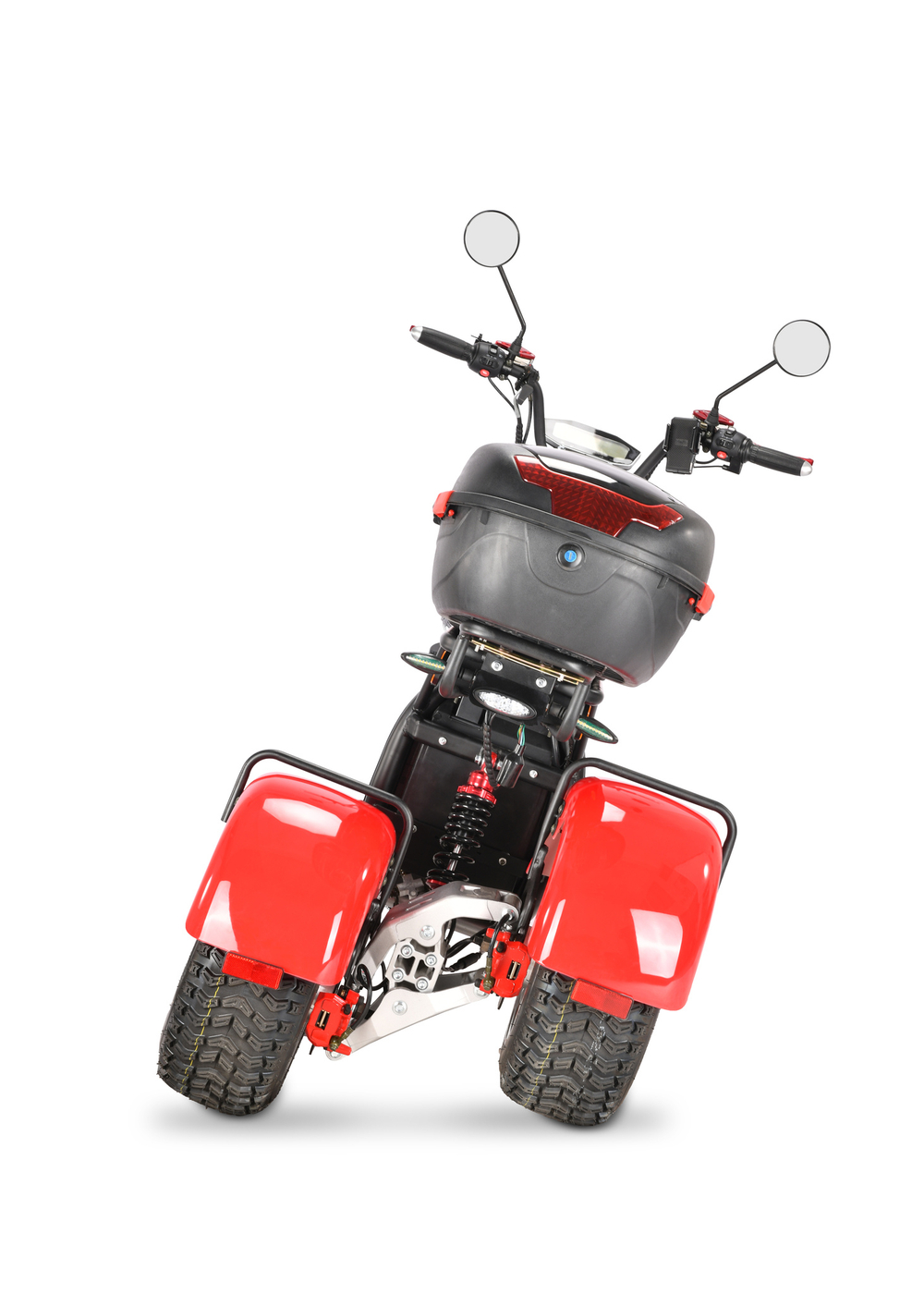 Электроскутер WHITE SIBERIA IKRA 5000W Red