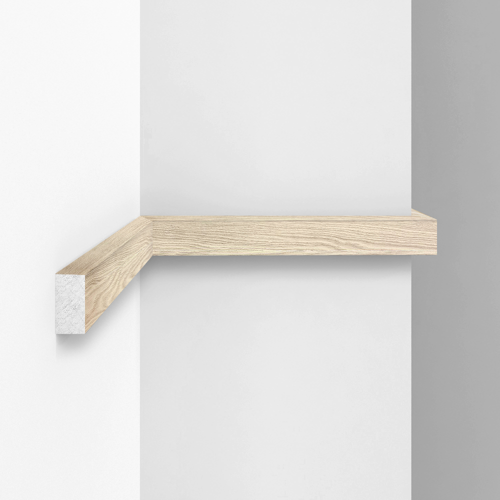 Молдинг Decomaster ECO LINE D047-82 20х10х2900 мм дерево