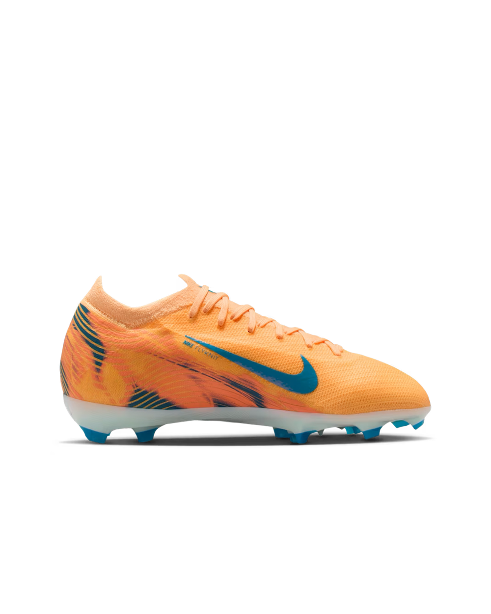 Бутсы Nike Mercurial Zoom Vapor 16 Pro Mbappe FG Junior - оранжевый