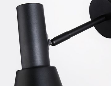 Настенный светильник с выключателем и сменной лампой 1*GU10 TA13129 BK черный D85*L150*H240 Techno spot Move Ambrella